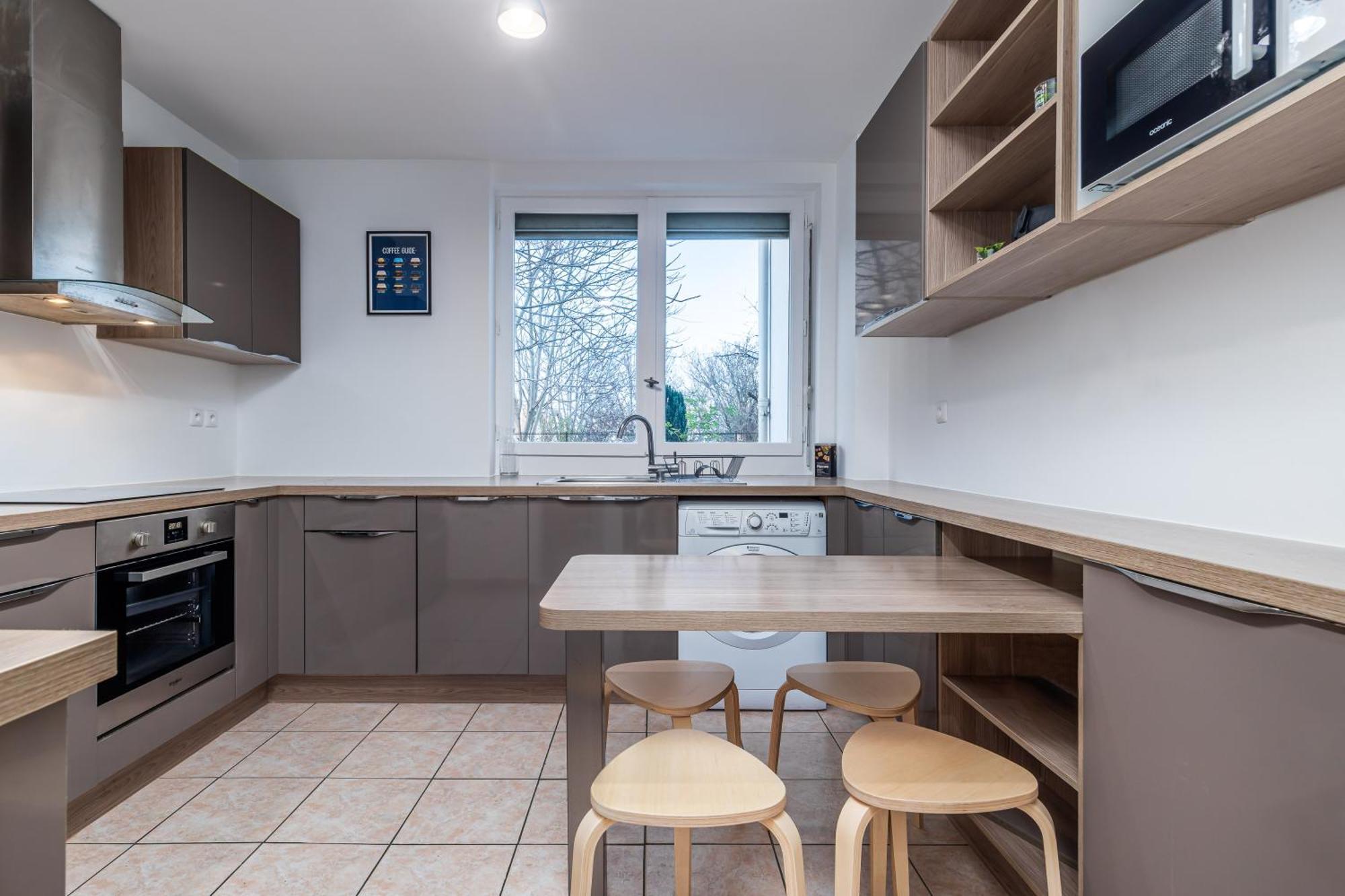 Oasis Urbaine For 8 Near To Paris Apartamento Villejuif Exterior foto