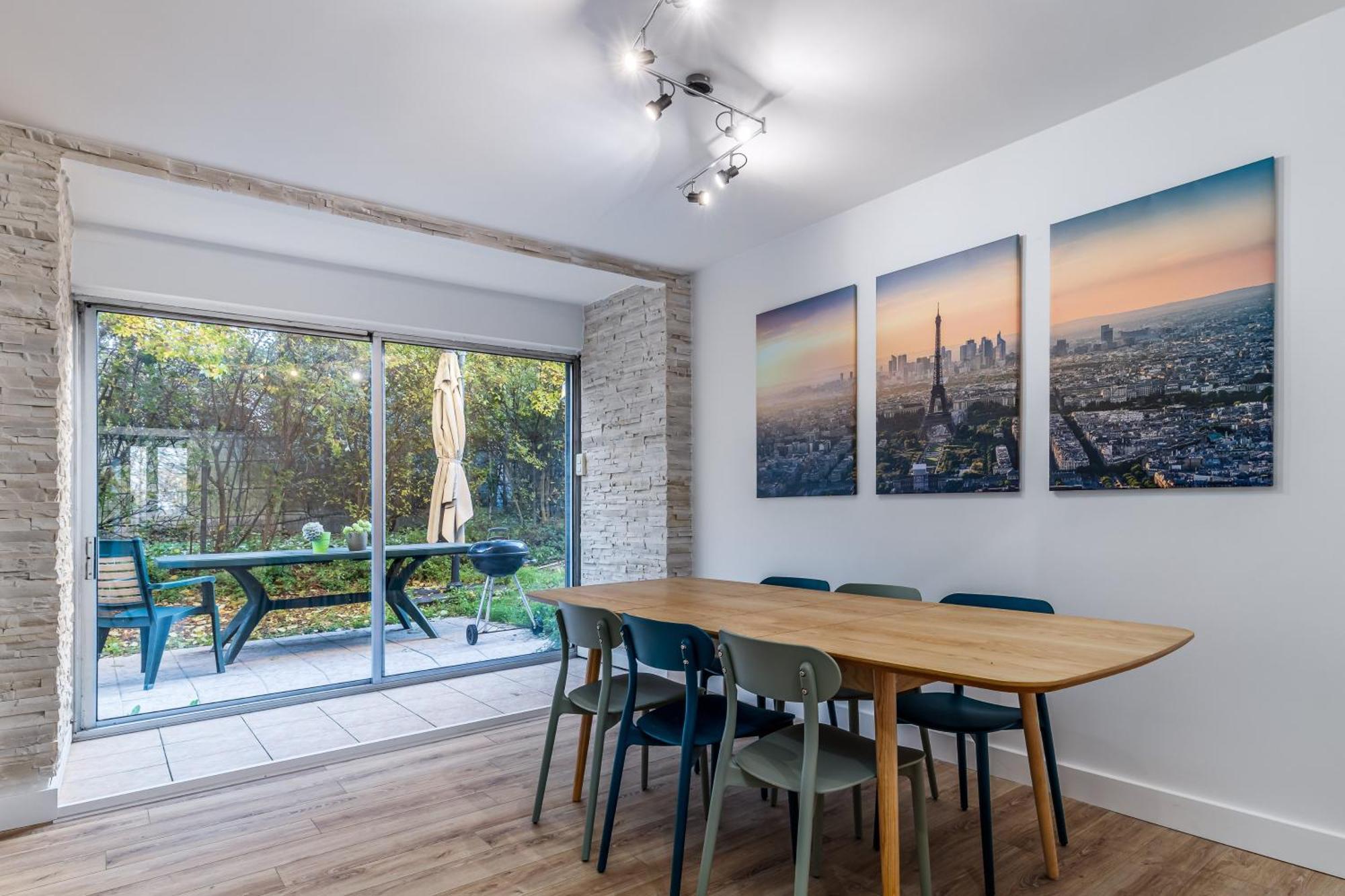 Oasis Urbaine For 8 Near To Paris Apartamento Villejuif Exterior foto